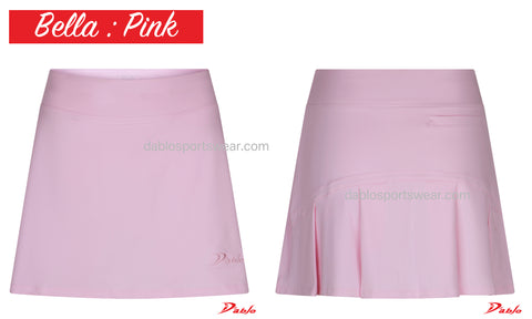 Bella Skorts : Pink กระโปรงกอล์ฟ
